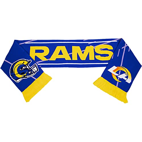 Fanatics Knitted NFL Team Scarf Schal Fanschal (Los Angeles Rams, one size) von Fanatics