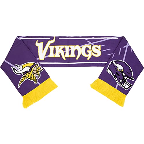 Fanatics Knitted NFL Team Scarf Schal Fanschal (Minnesota Vikings, one size) von Fanatics