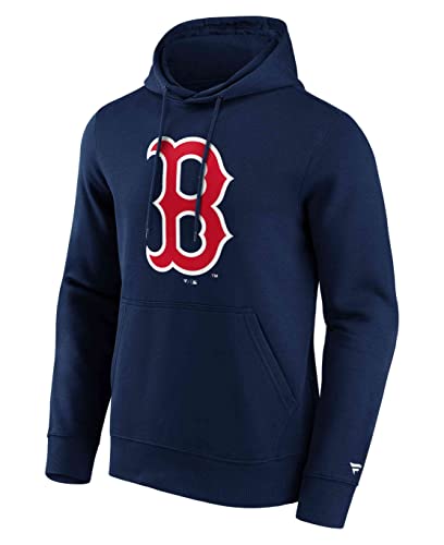 Fanatics - MLB Boston Red Sox Primary Logo Graphic Hoodie Farbe Blau, Größe XL von Fanatics