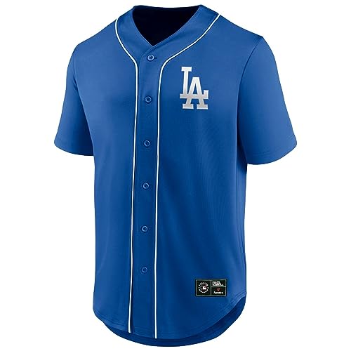 Fanatics - MLB Los Angeles Dodgers Core Franchise Jersey Hemd Farbe Blau, Größe M von Fanatics