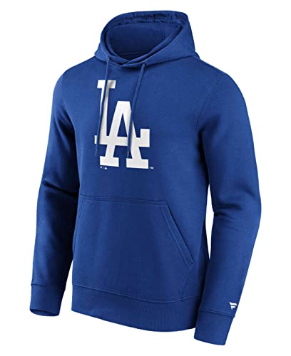 Fanatics - MLB Los Angeles Dodgers Primary Logo Graphic Hoodie Farbe Blau, Größe XL von Fanatics