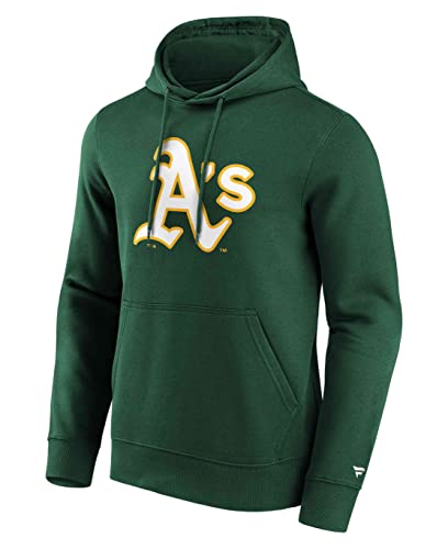 Fanatics - MLB Oakland Athletics Primary Logo Graphic Hoodie Farbe Grün, Größe XL von Fanatics