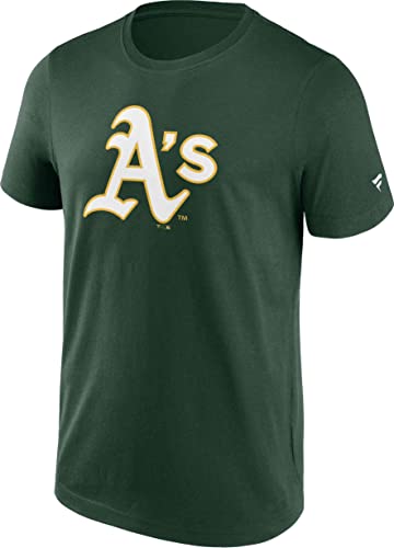 Fanatics - MLB Oakland Athletics Primary Logo Graphic T-Shirt Farbe Grün, Größe XXL von Fanatics