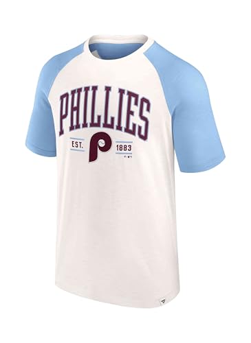 Fanatics - MLB Philadelphia Phillies Heritage Biblend T-Shirt, Größe:M von Fanatics