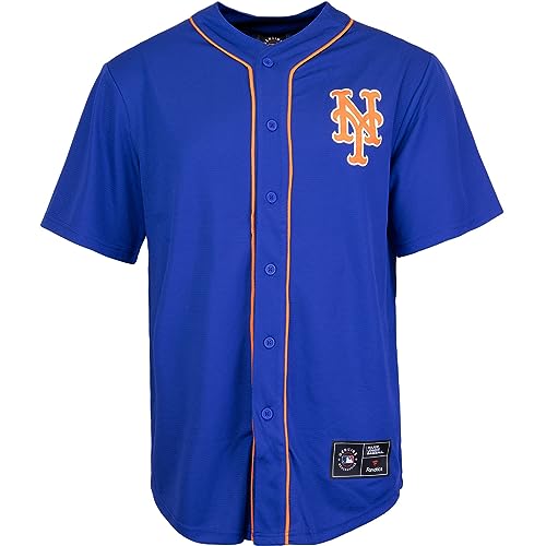 Fanatics MLB Team Foundation Jersey Trikot (L, New York Mets) von Fanatics