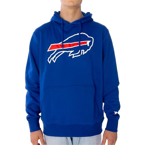 Fanatics NFL Buffalo Bills Hoodie Herren Kapuzenpullover Blue, XL von Fanatics