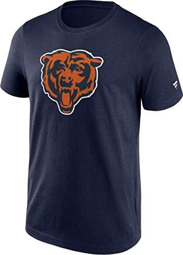 Fanatics - NFL Chicago Bears Primary Logo Graphic T-Shirt Farbe Blau, Größe L von Fanatics
