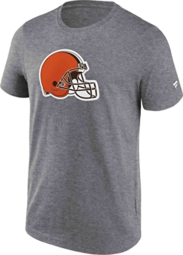 Fanatics - NFL Cleveland Browns Primary Logo Graphic T-Shirt Farbe Grau, Größe XL von Fanatics