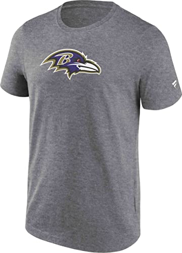 Fanatics NFL Crew Baltimore Ravens T-Shirt Herren grau/blau, L von Fanatics
