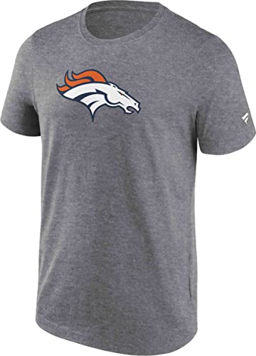 Fanatics NFL Crew Denver Broncos T-Shirt Herren grau/rot, XL von Fanatics