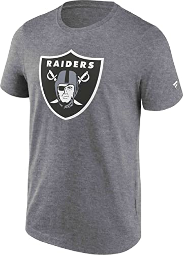 Fanatics NFL Crew Las Vegas Raiders T-Shirt Herren grau/schwarz, XL von Fanatics