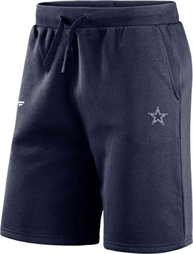 Fanatics - NFL Dallas Cowboys Primary Logo Fleece Shorts Farbe Blau, Größe L von Fanatics