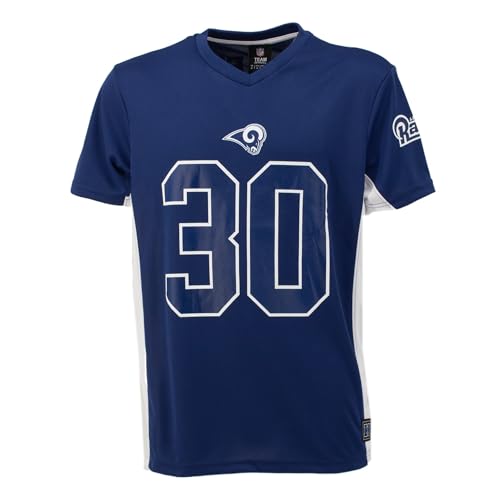 Fanatics NFL Herren Trikot T-Shirt Los Angeles Rams Gurley Nr 30 MSR6573NI L von Fanatics