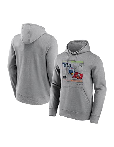 Fanatics NFL Hoodie Sweatshirt Kapuzenpullover München Seattle Seahawks Tampa Bay Buccaneers ** Match-Up TBB vs SEA ** (as3, Alpha, l, Regular, Regular) von Fanatics