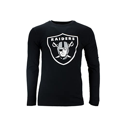 Fanatics NFL Las Vegas Oakland Raiders Langarm Shirt Herren 1568MBLK1ADORA XS von Fanatics