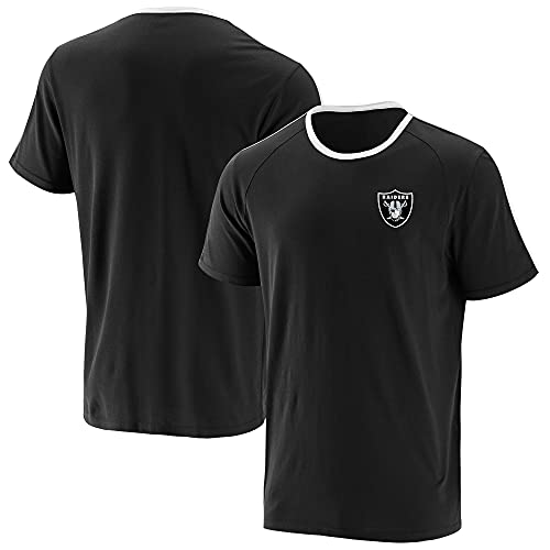 Fanatics NFL Las Vegas Raiders T-Shirt Herren Shirt schwarz (schwarz, M, m) von Fanatics