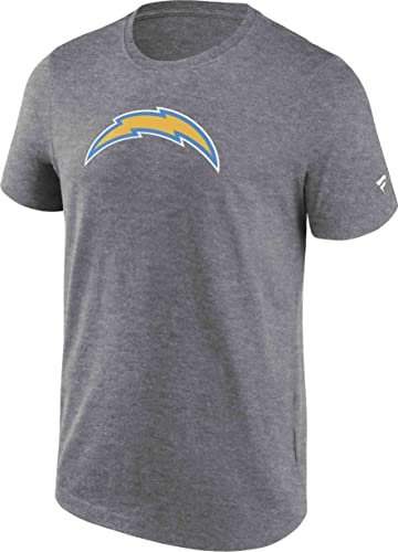 Fanatics - NFL Los Angeles Chargers Primary Logo Graphic T-Shirt Farbe Grau, Größe M von Fanatics
