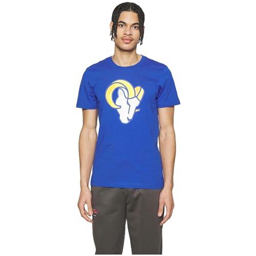 Fanatics - NFL Los Angeles Rams Primary Logo Graphic T-Shirt Farbe Blau, Größe M von Fanatics