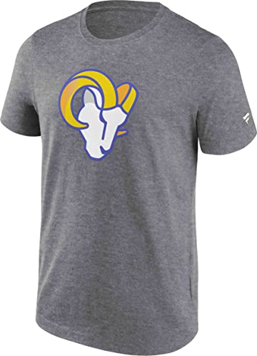 Fanatics - NFL Los Angeles Rams Primary Logo Graphic T-Shirt Farbe Grau, Größe 3XL von Fanatics