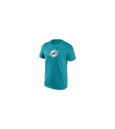 Fanatics - NFL Miami Dolphins Primary Logo Graphic T-Shirt Farbe Türkis, Größe S von Fanatics
