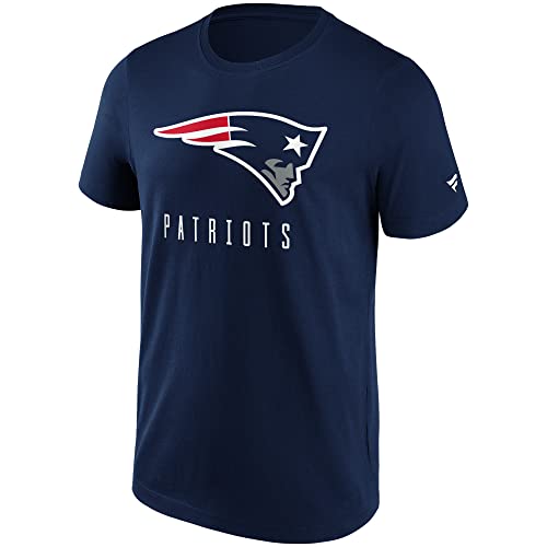 Fanatics NFL New England Patriots Seasonal Essentials T-Shirt Herren dunkelblau/rot, S von Fanatics