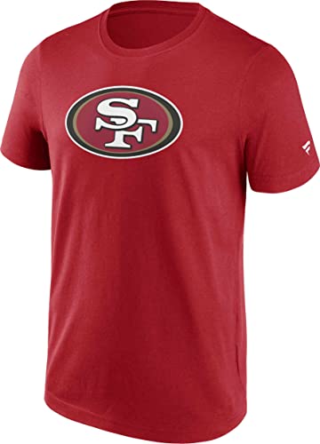 Fanatics - NFL San Francisco 49ers Primary Logo Graphic T-Shirt Farbe Rot, Größe XXL von Fanatics