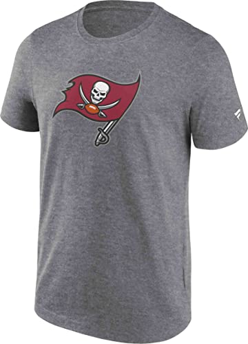 Fanatics - NFL Tampa Bay Buccaneers Primary Logo Graphic T-Shirt Farbe Grau, Größe 3XL von Fanatics
