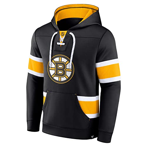 Fanatics NHL Boston Bruins Hoody Iconic Exclusive Pullover Hoodie Kaputzenpullover L von Fanatics