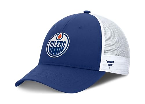 Fanatics - NHL Edmonton Oilers Pro Rink Structured Snapback Cap von Fanatics