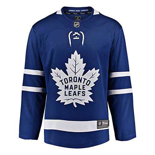 Fanatics NHL Eishockey Trikot Jersey Toronto Maple Leafs Breakaway by Home blau (XXL) von Fanatics