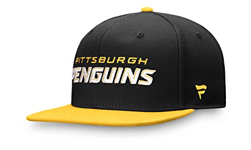 Fanatics - NHL Pittsburgh Penguins Iconic Color Blocked Snapback Cap von Fanatics