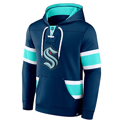 Fanatics NHL Seattle Kraken Hoody Iconic Exclusive Pullover Hoodie Kaputzenpullover XXXL von Fanatics