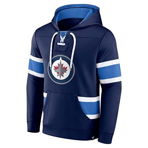 Fanatics NHL Winnipeg Jets Hoody Iconic Exclusive Pullover Hoodie Kaputzenpullover L von Fanatics