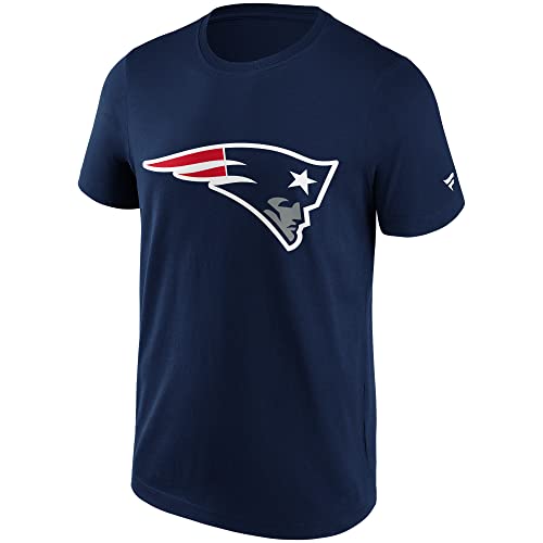 Fanatics New England Patriots Mid Essentials Crest T-Shirt Herren dunkelblau/rot, M von Fanatics