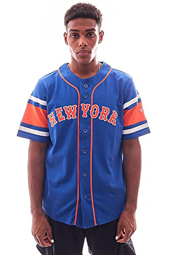 Fanatics New York Mets MLB Cotton Supporters Jersey - M von Fanatics