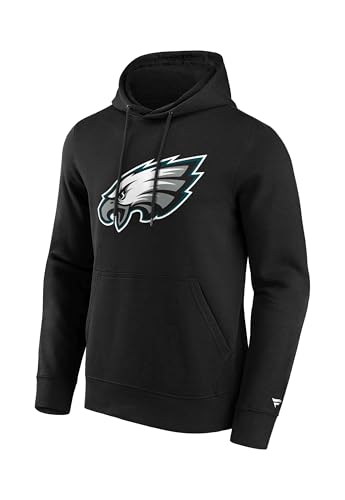 Fanatics Philadelphia Eagles Logo Männer Kapuzenpullover schwarz S von Fanatics