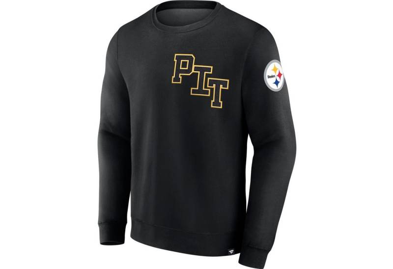 Fanatics Rundhalspullover Pittsburgh Steelers Varsity Letter NFL Pollover von Fanatics