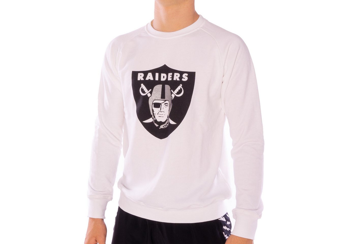 Fanatics Sweater Sweatpulli Fanatics NFL Las Vegas Raider, G L Oakland Raiders" Logo-Print auf der Vorderseite" von Fanatics