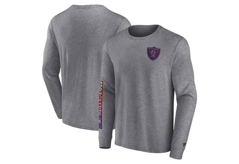 Fanatics T-Shirt Fanatics T-Shirt Las Vegas Raiders Gradient LS Crew von Fanatics