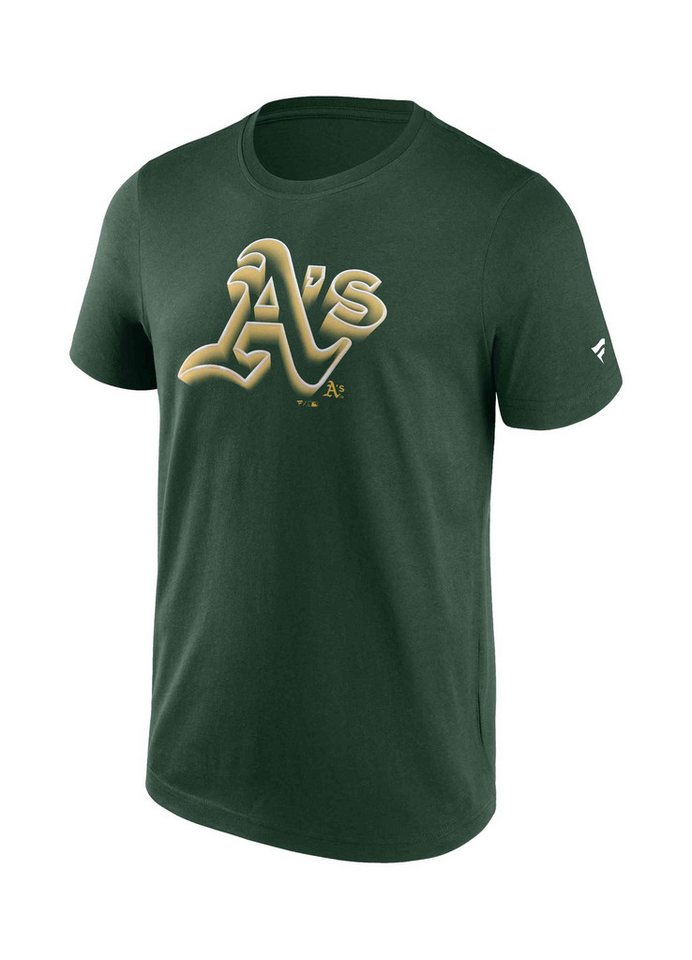 Fanatics T-Shirt MLB Oakland Athletics Chrome Graphic von Fanatics