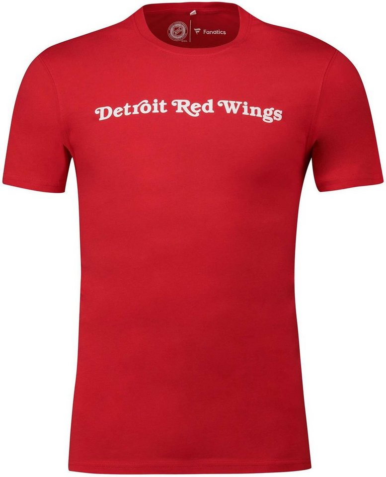 Fanatics T-Shirt NHL Detroit Red Wings Graphic Wordmark von Fanatics