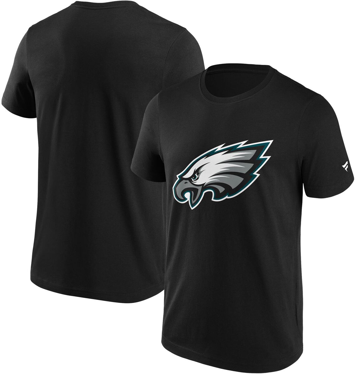 Fanatics T-Shirt - Philadelphia Eagles Logo - S - für Männer - Größe S - schwarz von Fanatics
