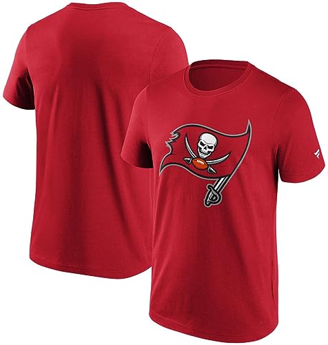 Fanatics Tampa Bay Buccaneers Mid Essentials Crest T-Shirt Herren rot/weiß, L von Fanatics