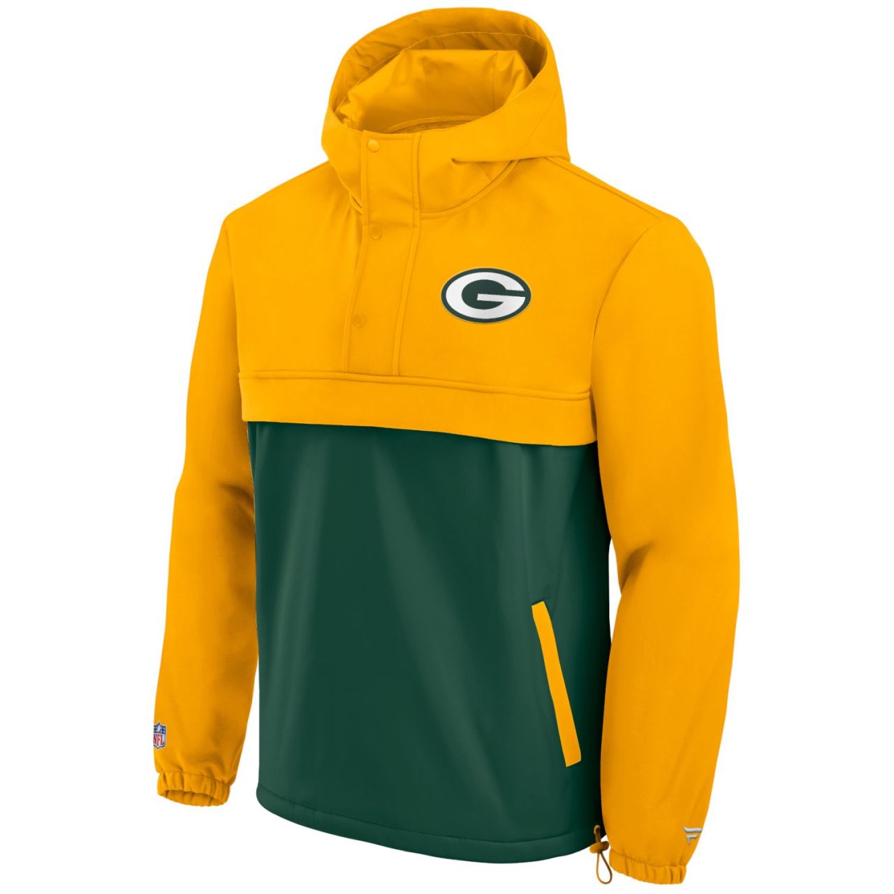 Green Bay Packers NFL Midweight Windbreaker Jacke von Fanatics