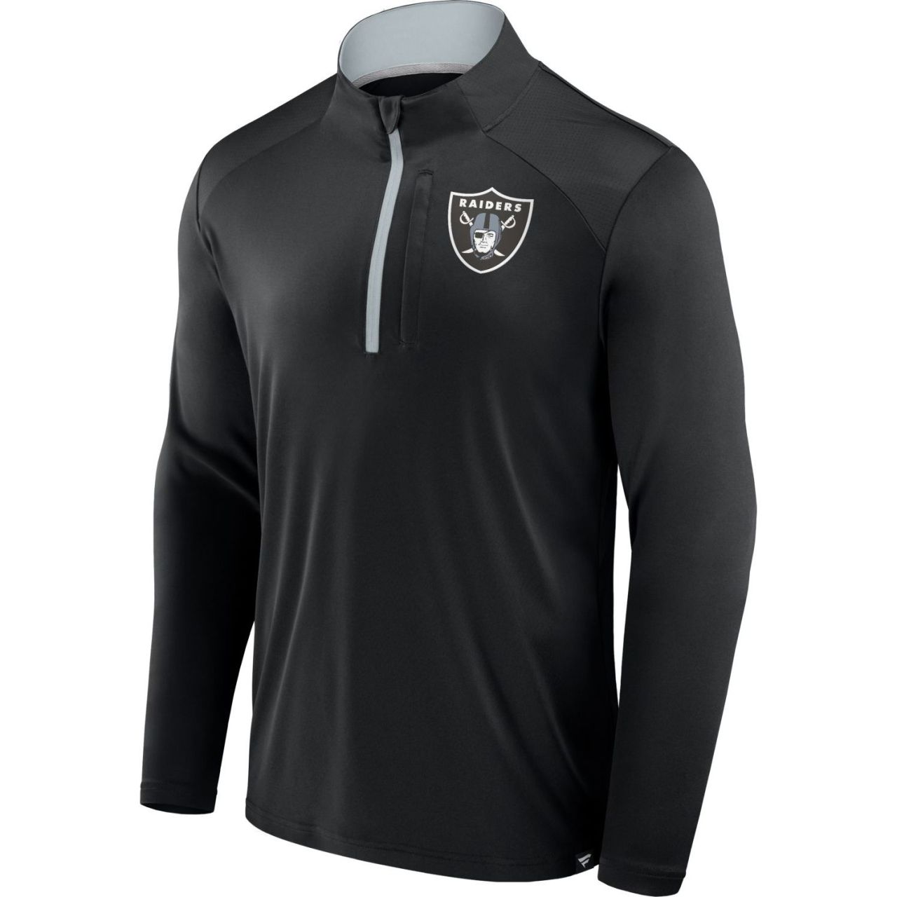 Las Vegas Raiders NFL Half-Zip Sweatshirt schwarz Las Vegas Raiders NFL Half-Zip Sweatshirt schwarz von Fanatics