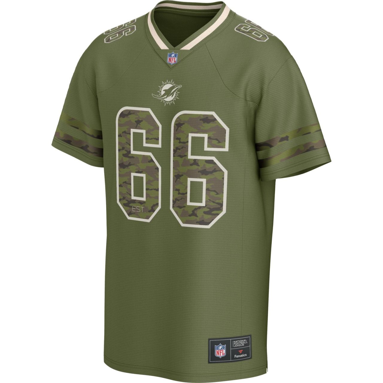 Miami Dolphins NFL Supporters Jersey oliv camo Miami Dolphins NFL Supporters Jersey oliv camo von Fanatics