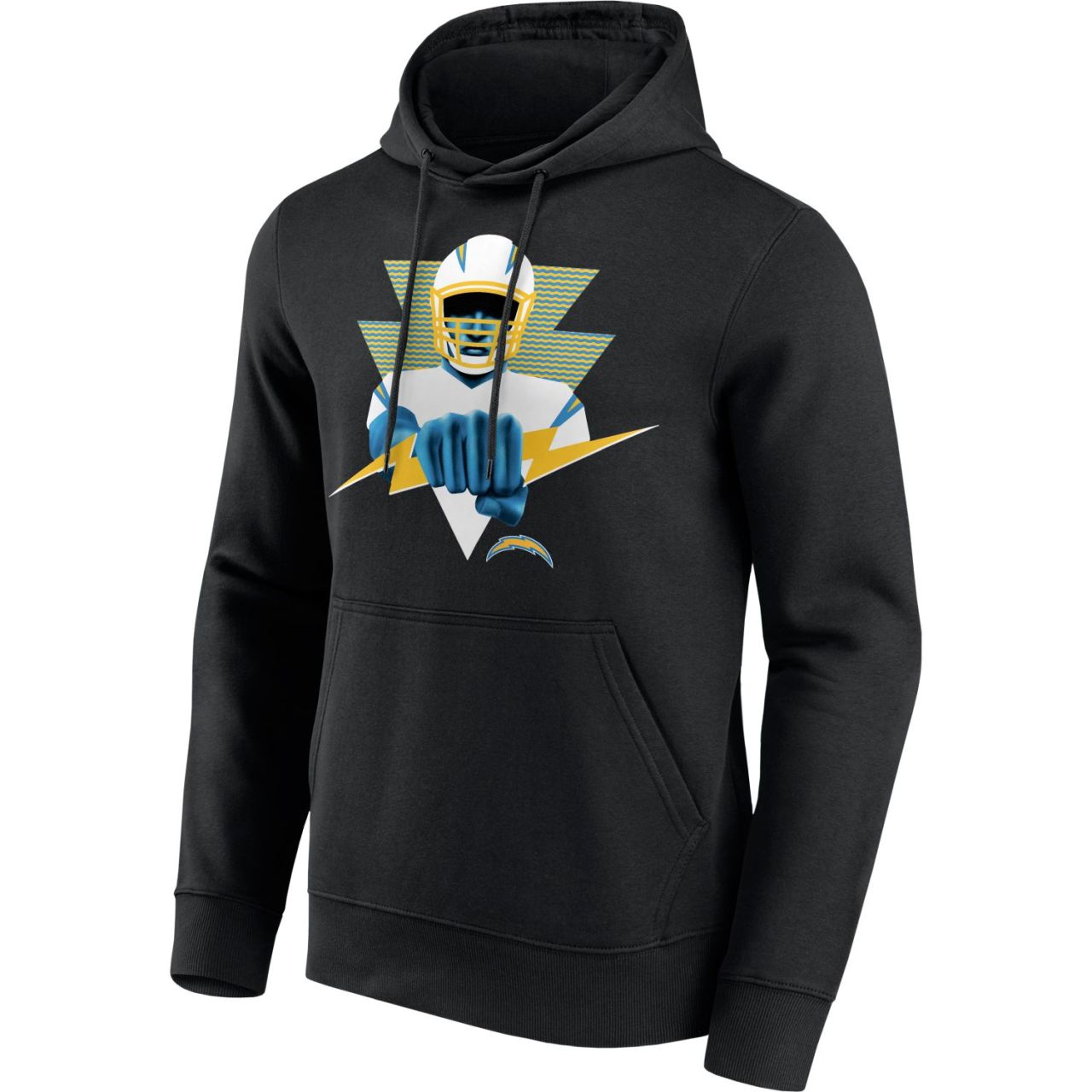 NFL Fleece Hoody - ILLUSTRATION Los Angeles Chargers von Fanatics