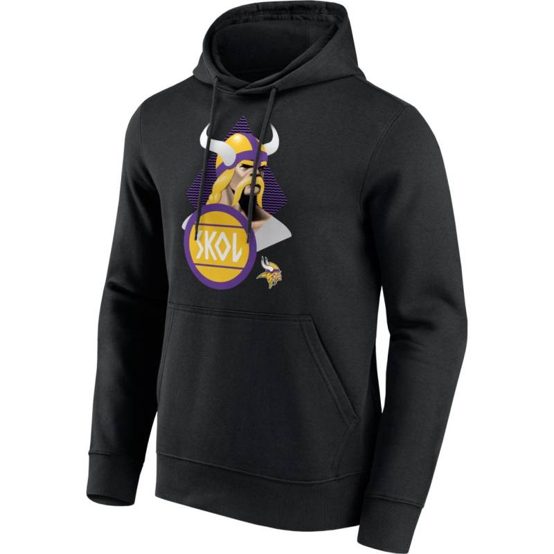 NFL Fleece Hoody - ILLUSTRATION Minnesota Vikings von Fanatics
