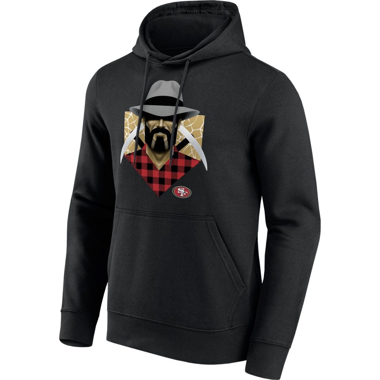NFL Fleece Hoody - ILLUSTRATION San Francisco 49ers von Fanatics