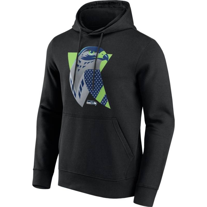 NFL Fleece Hoody - ILLUSTRATION Seattle Seahawks von Fanatics